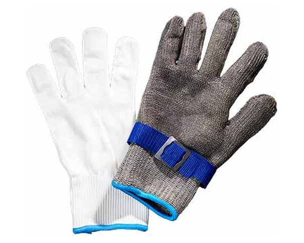 Crafts La Marée Oyster Shucking Glove / Cut-Resistant Glove - Stainless Steel Mesh - Size XL