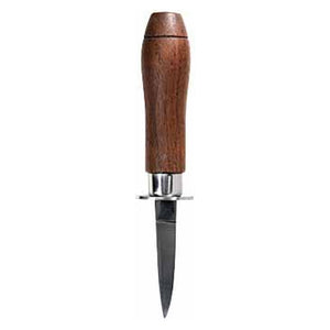 Crafts La Marée Oestermes Walnotenhout - 6.6 cm