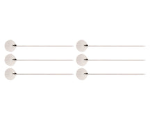 Crafts La Marée Zeevruchtenvorkjes Zilver - 6 stuks