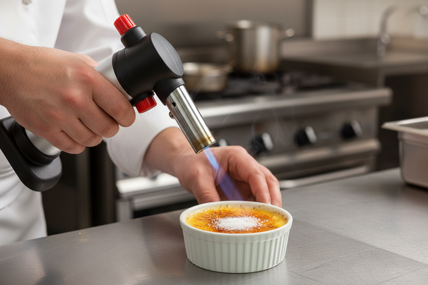 Soplete para Crème Brûlée Hendi - Soplete de Cocina 15.5 cm