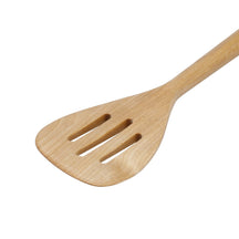KitchenAid Slotted Turner Core Birchwood 33 cm - Spatula - for Non-stick Pans
