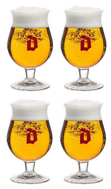 Duvel Beer glasses Tulip - 330 ml - 4 pieces