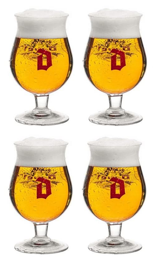 Vasos de cerveza Duvel 330 ml - 4 piezas