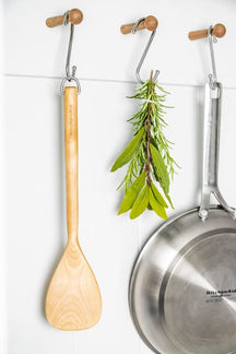 KitchenAid Spatula Core Birchwood 33 cm - Wooden Turner for Non-Stick Pans