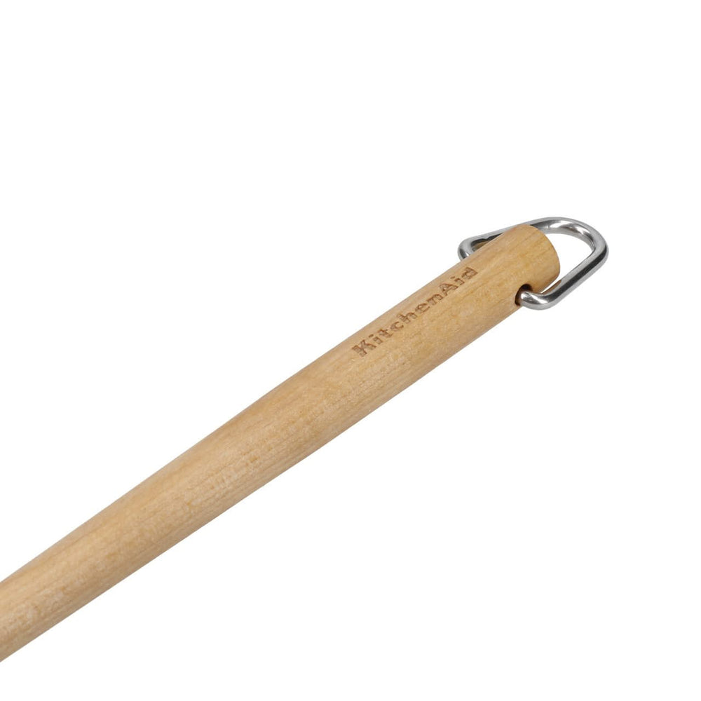 KitchenAid Slotted Turner Core Birchwood 33 cm - Spatula - for Non-stick Pans