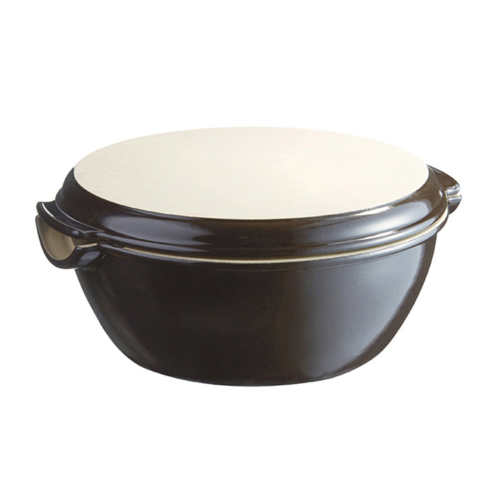 Emile Henry Molde para pan redondo - Cerámica - Fusain - ø 29.5 cm / 5.2 Liter