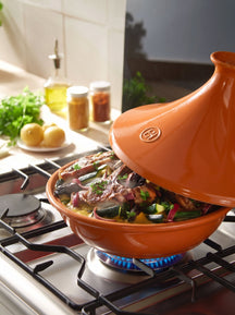 Emile Henry Tajine - Flame - Terracota - ø 32 cm / 2,5 litros