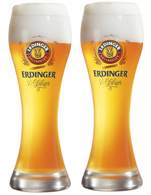 Erdinger Beer glass Weizen - 500 ml - 2 pieces