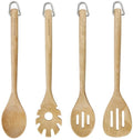 Set de utensilios de cocina Core Madera de abedul 4 piezas