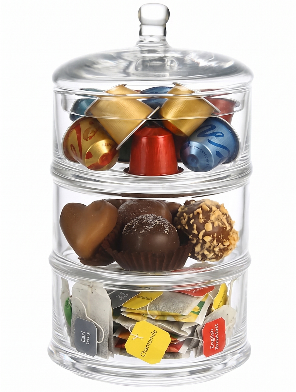 Cookinglife Bonbonnière Glass Ø 12.5 cm - Storing and Presenting Bonbons