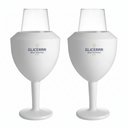 Set enfriador y soporte para copas de vino GLICERRR + copa - 2 unidades