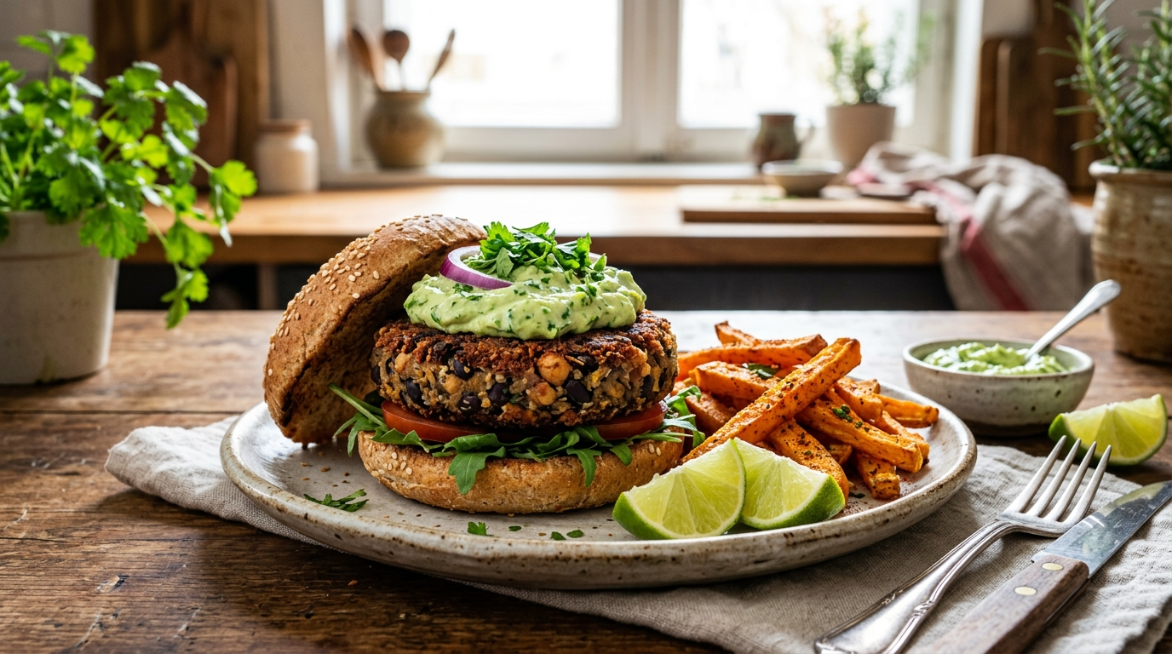 Hearty plant-based burgers that truly satisfy, without a single crumb of gluten.