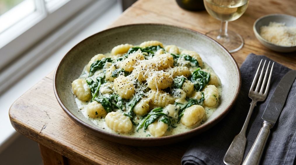 Creamy, flavorful and on the table within 15 minutes.