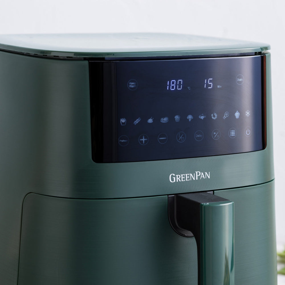 GreenPan freidora de aire Bistro XXL - Pine Green - 7.2 Liter