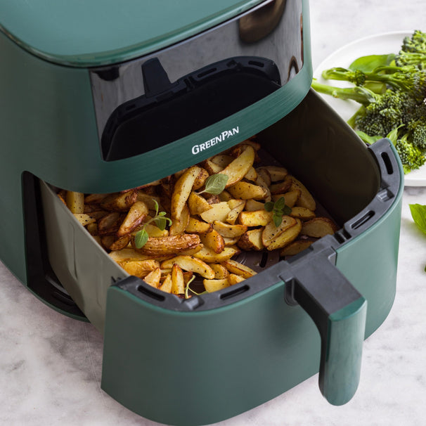 GreenPan freidora de aire Bistro XXL - Pine Green - 7.2 Liter