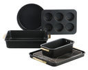 GreenPan Bakeware Set Padova Reserve Black 6-piece - ceramic non-stick coating