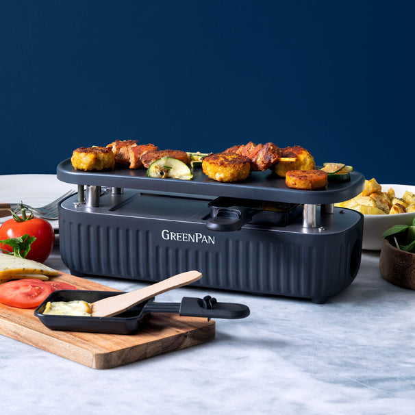 GreenPan Raclette Silhouette Connect Oxford Blue - conectable - revestimiento antiadherente cerámico