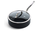 GreenPan Salteadora con tapa Barcelona Pro Negra ø 24 cm / 3,4 litros - revestimiento antiadherente cerámico