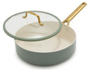 GreenPan Sauté Pan with Lid Padova Reserve Pro 2.0 Green ø 26 cm - ceramic non-stick coating