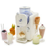 GreenPan Máquina de Helados Frost - Blanco - Helados suaves, Helados cremosos, Slushies, Batidos y Smoothies - 1.8 Litros