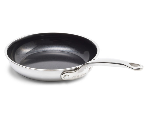 GreenPan Frying Pan Premiere Stainless Steel ø 28 cm - Ceramic Non-Stick Coating