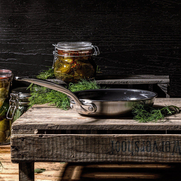 GreenPan Frying Pan Premiere Stainless Steel ø 28 cm - Ceramic Non-Stick Coating