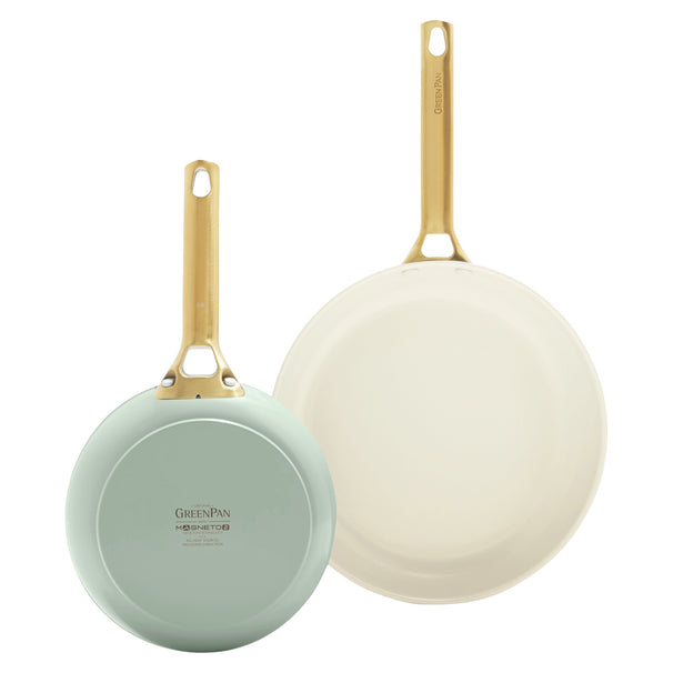 GreenPan Frying Pan Set Padova Reserve Mint Green 2-piece - Frying Pan ø 20 & 26 cm - ceramic non-stick coating