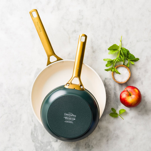 GreenPan Frying Pan Set Padova Reserve Pro 2.0 Pine Green 2-piece - Frying Pan ø 20 & 26 cm - ceramic non-stick coating
