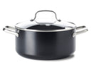 GreenPan Olla Copenhagen Negra ø 20 cm / 3,3 litros - revestimiento antiadherente cerámico