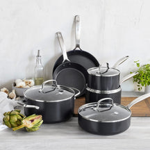 GreenPan Kookpan Copenhagen Zwart ø 24 cm / 5.2 Liter - sfeerbeeld 2