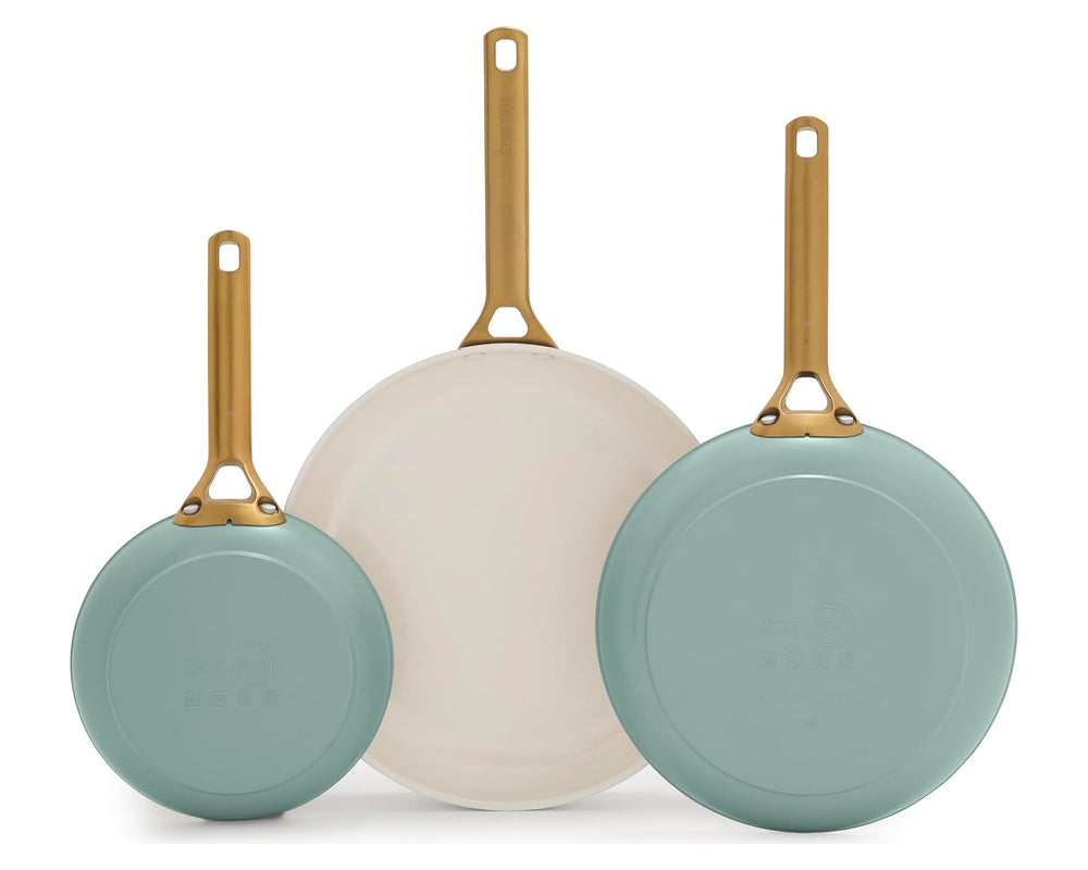 GreenPan Frying Pan Set Padova Reserve Pro 2.0 Green ø 20, 24 & 28 cm