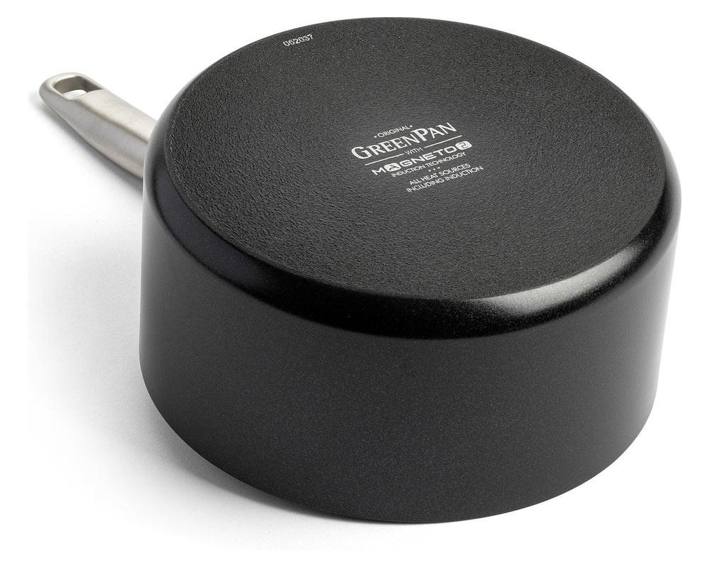 GreenPan Steelpan Copenhagen Zwart ø 18 cm / 2.1 Liter - onderaanzicht