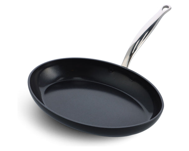 GreenPan Fish Pan Oval Barcelona Pro 33 x 23 cm - Ceramic Non-Stick Coating