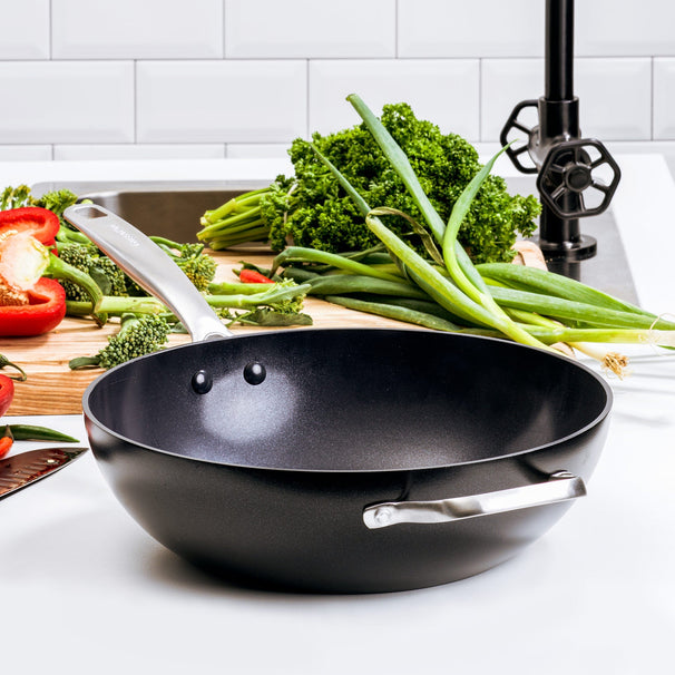 GreenPan Wok Pan Copenhagen ø 30 cm / 4.8 L - Ceramic Non-Stick Coating