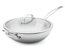 GreenPan Wok con tapa Première Pro ø 30 cm / 4,74 litros - sin revestimiento antiadherente
