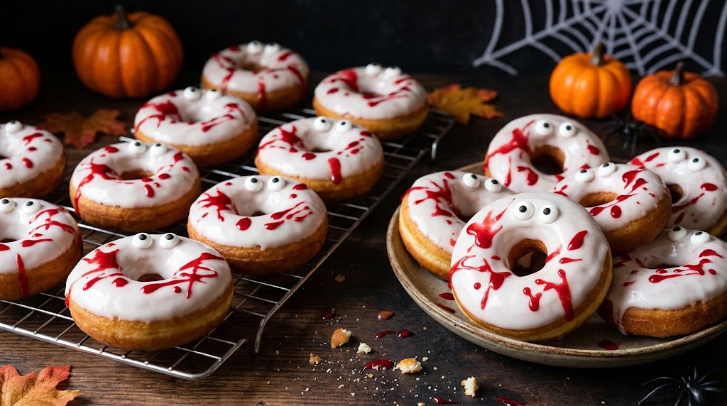 Spooky donuts that will both scare and delight your guests