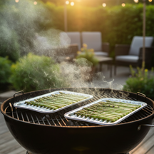 Cookinglife Grill BBQ Aluminium Trays / BBQ Grill Tray / Grill Dish 28 x 23 cm - 15 pieces