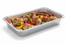 Cookinglife Grill BBQ Aluminium Trays / BBQ Grill Tray - 34 x 21 cm - 18 pieces