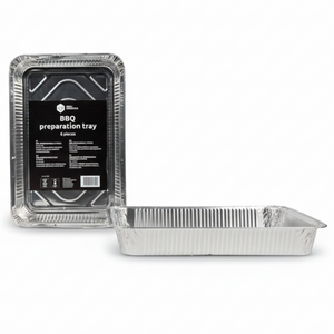 Cookinglife Grill Bandejas de Aluminio para BBQ / Bandeja para Parrilla BBQ - 34 x 21 cm - 18 unidades