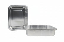 Cookinglife Grill BBQ Bandejas de Aluminio / Bandeja para Parrilla BBQ - 32 x 26 cm - Reutilizable - 5 unidades