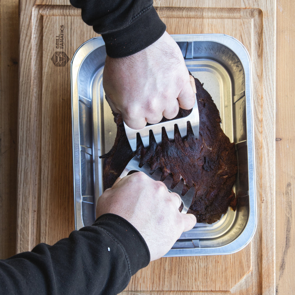 Cookinglife Grill BBQ Bandejas de Aluminio / Bandeja para Parrilla BBQ - 32 x 26 cm - Reutilizable - 5 unidades