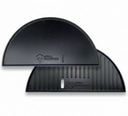 Cookinglife Half Moon Grill Plate / Cast Iron Plancha - Double-sided - Suitable for 46 cm Kamados