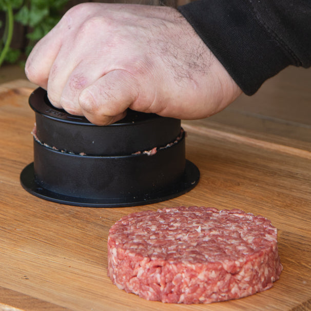 Cookinglife Grill Prensa para Hamburguesas / Prensa para Hamburguesas - 2 tamaños - ø 10.5 cm y 6.5 cm