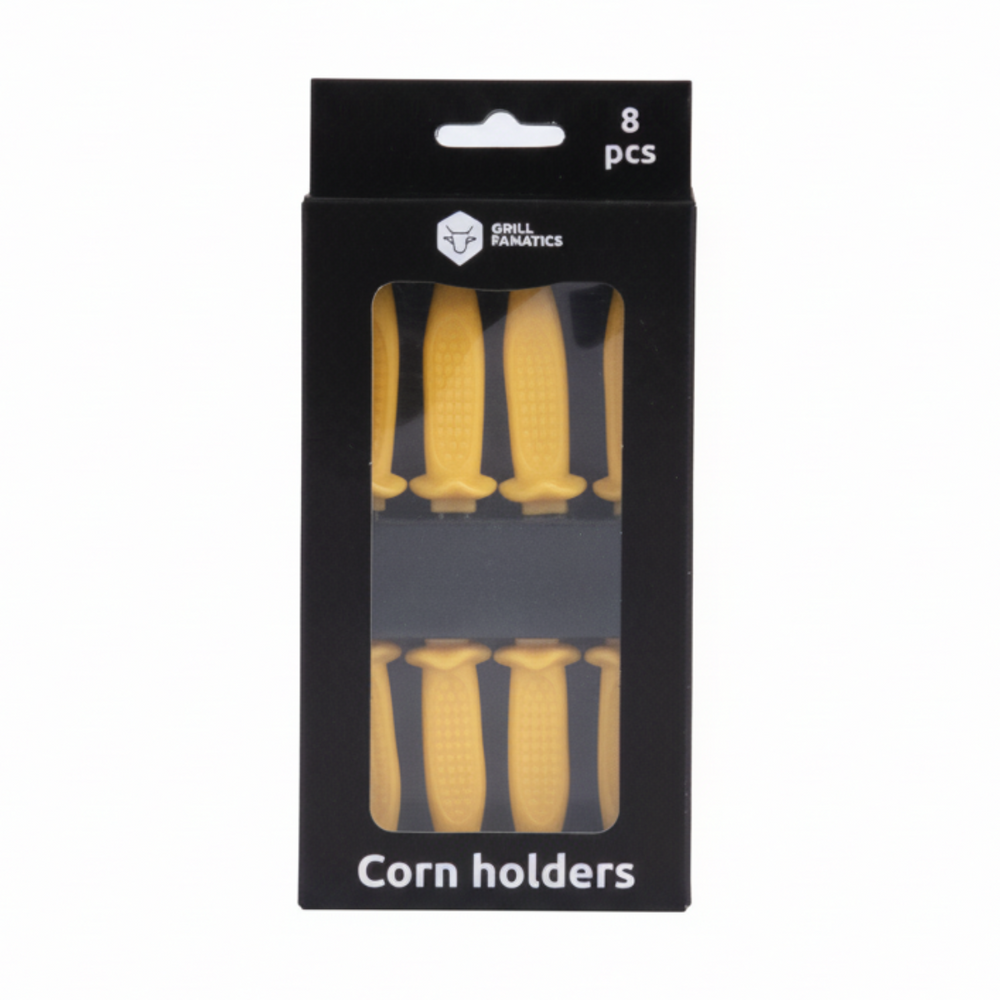 Cookinglife Grill Corn Cob Holders / Corn Skewers - Stainless Steel - 8 pieces