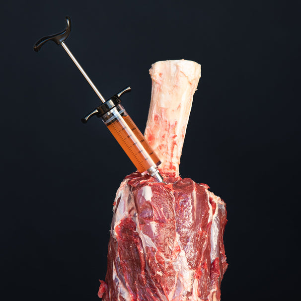 Cookinglife Grill Jeringa para marinar BBQ / Jeringa para inyección de carne 30 ml