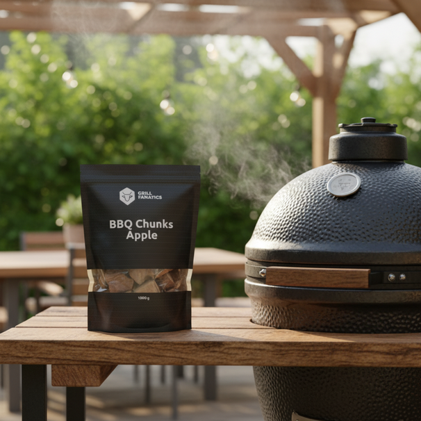 Cookinglife Grill Trozos de Madera para Ahumar - Manzana - 1 KG