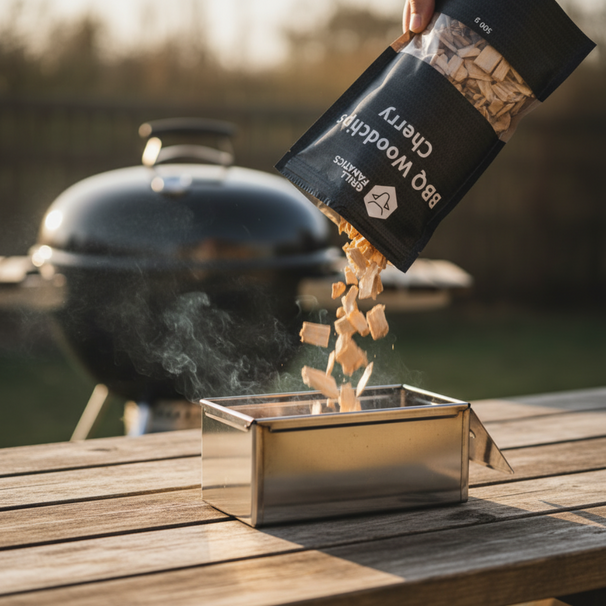 Cookinglife Grill Virutas de Madera para Ahumar / Chips - Cereza - 500 gramos