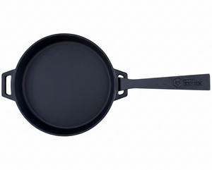 Cookinglife Grill Sartén / Skillet de Hierro Fundido ø 25 cm - Mango Desmontable
