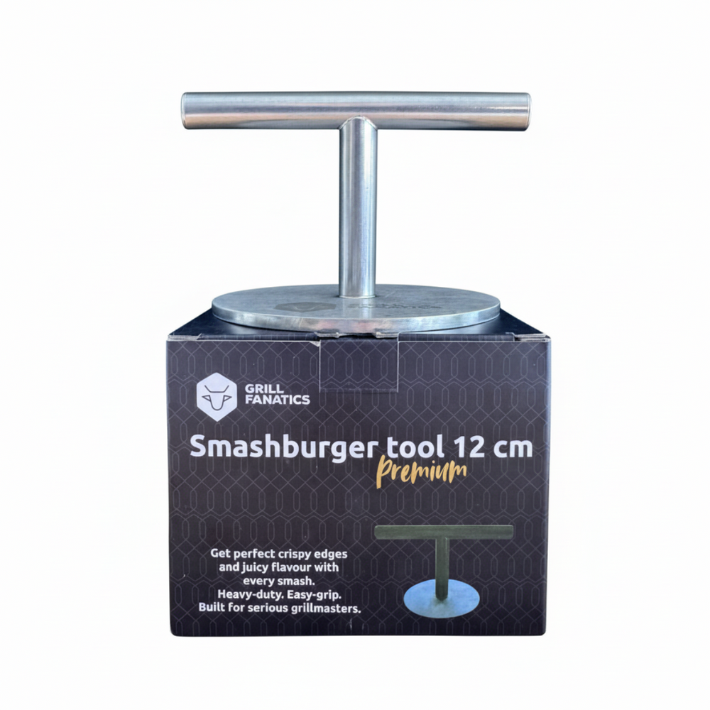 Cookinglife Grill Smashburger Press / Hamburger Press - Premium - Stainless Steel - ø 12 cm