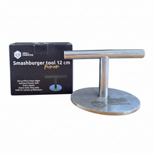 Cookinglife Grill Smashburger Press / Hamburger Press - Premium - Stainless Steel - ø 12 cm
